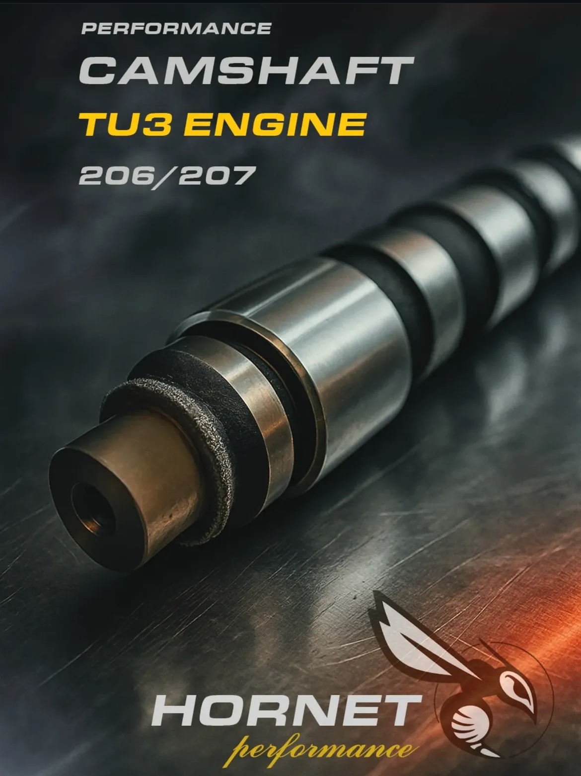 Tu3 میلسوپاپ استیج 2 هورنت TU3 | تقویت اسپرت موتور 206 و 207