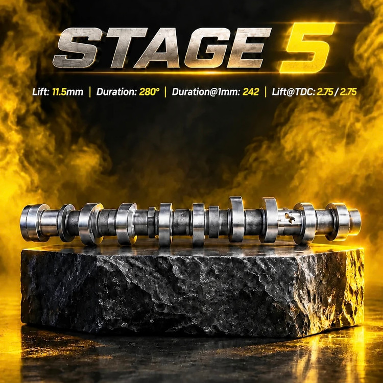 میل سوپاپ هورنت موتور TU5 (استیج ۱ تا ۶) | Hornet Performance Camshafts